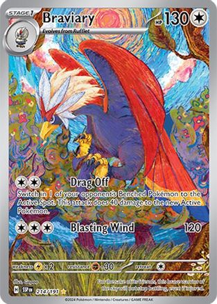[PKM] Braviary (214/191) [Scarlet & Violet: Surging Sparks]