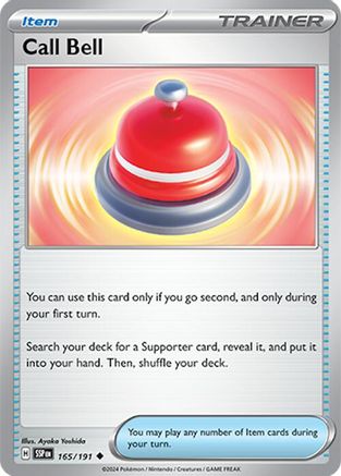 [PKM] Call Bell (165/191) [Scarlet & Violet: Surging Sparks]