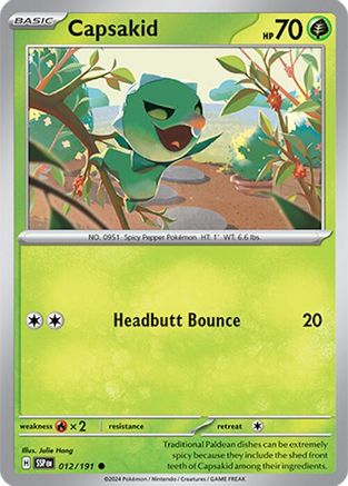 [PKM] Capsakid (012/191) [Scarlet & Violet: Surging Sparks]