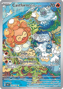 [PKM] Castform Sunny Form (195/191) [Scarlet & Violet: Surging Sparks]