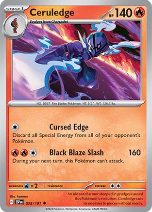 [PKM] Ceruledge (035/191) [Scarlet & Violet: Surging Sparks]