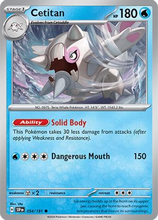 [PKM] Cetitan (054/191) [Scarlet & Violet: Surging Sparks]