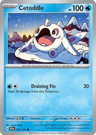 [PKM] Cetoddle (053/191) [Scarlet & Violet: Surging Sparks]
