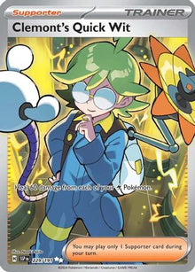 [PKM] Clemont's Quick Wit (229/191) [Scarlet & Violet: Surging Sparks]