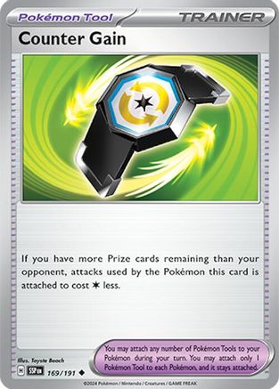 [PKM] Counter Gain (169/191) [Scarlet & Violet: Surging Sparks]