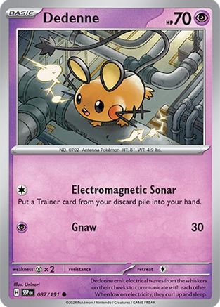 [PKM] Dedenne (087/191) [Scarlet & Violet: Surging Sparks]