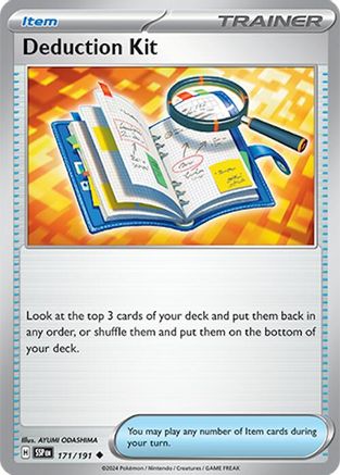 [PKM] Deduction Kit (171/191) [Scarlet & Violet: Surging Sparks]