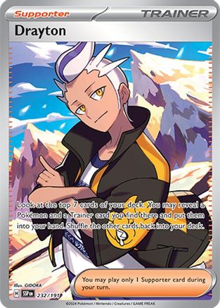 [PKM] Drayton (232/191) [Scarlet & Violet: Surging Sparks]