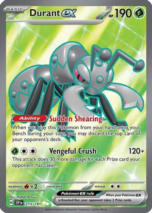 [PKM] Durant ex (215/191) [Scarlet & Violet: Surging Sparks]