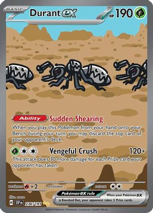 [PKM] Durant ex (236/191) [Scarlet & Violet: Surging Sparks]