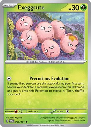 [PKM] Exeggcute (001/191) [Scarlet & Violet: Surging Sparks]