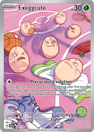 [PKM] Exeggcute (192/191) [Scarlet & Violet: Surging Sparks]
