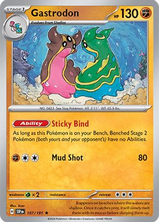 [PKM] Gastrodon (107/191) [Scarlet & Violet: Surging Sparks]