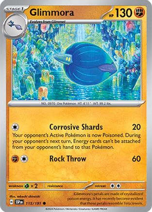 [PKM] Glimmora (115/191) [Scarlet & Violet: Surging Sparks]
