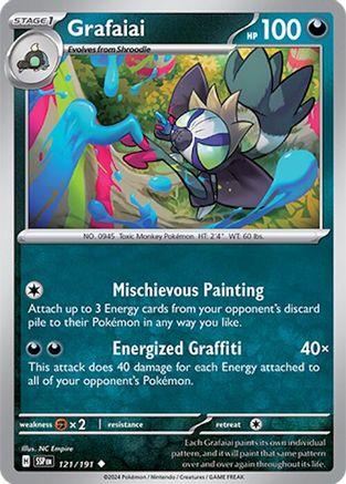 [PKM] Grafaiai (121/191) [Scarlet & Violet: Surging Sparks]