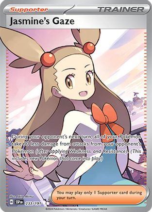 [PKM] Jasmine's Gaze (233/191) [Scarlet & Violet: Surging Sparks]