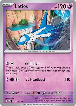 [PKM] Latios (077/191) [Scarlet & Violet: Surging Sparks]