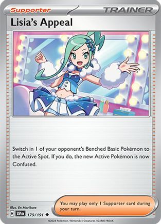 [PKM] Lisia's Appeal (179/191) [Scarlet & Violet: Surging Sparks]