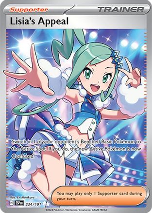 [PKM] Lisia's Appeal (234/191) [Scarlet & Violet: Surging Sparks]