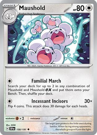 [PKM] Maushold (158/191) [Scarlet & Violet: Surging Sparks]