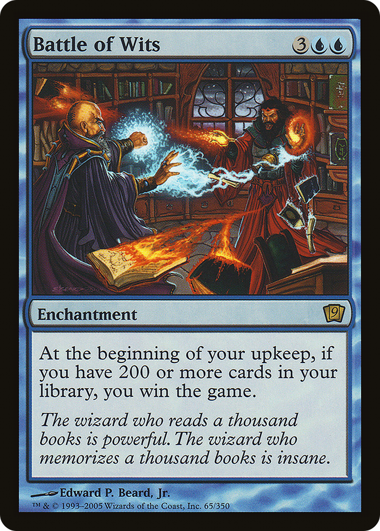 {R} Battle of Wits [Ninth Edition][9ED 065]