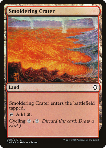 {C} Smoldering Crater [Commander Anthology Volume II][CM2 268]