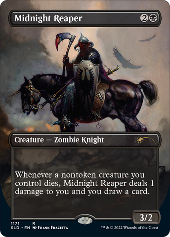 {R} Midnight Reaper (Borderless) [Secret Lair Drop Series][SLD 1171]