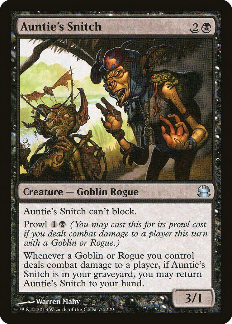 {C} Auntie's Snitch [Modern Masters][MMA 072]