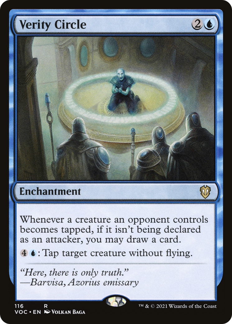 {R} Verity Circle [Innistrad: Crimson Vow Commander][VOC 116]