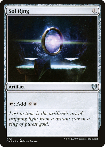 {C} Sol Ring [Commander Legends][CMR 472]