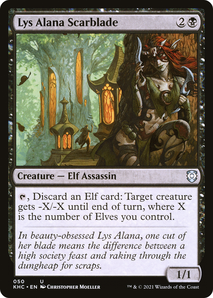 {C} Lys Alana Scarblade [Kaldheim Commander][KHC 050]