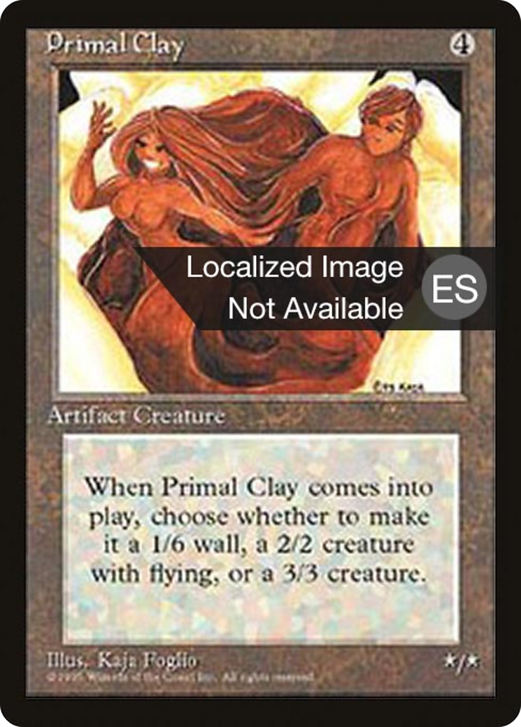{F} Primal Clay [Fourth Edition (Foreign Black Border)][FBB 4ED 342]
