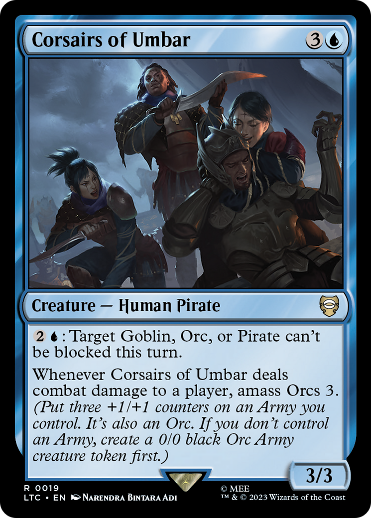 {R} Corsairs of Umbar [The Lord of the Rings: Tales of Middle-Earth Commander][LTC 019]