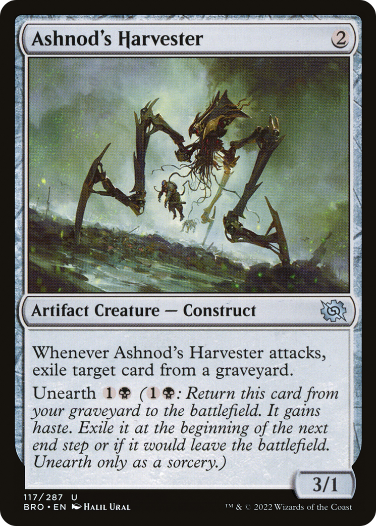 {C} Ashnod's Harvester [The Brothers' War][BRO 117]