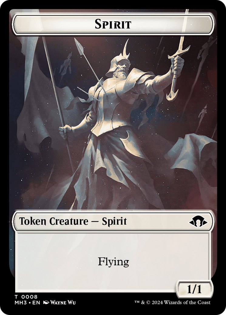 {T} Phyrexian Germ // Spirit (0008) Double-Sided Token [Modern Horizons 3 Tokens][TMH3 16//8]