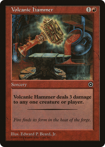 {C} Volcanic Hammer [Portal Second Age][PO2 119]