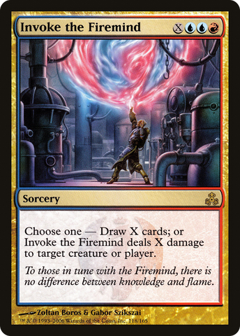 {R} Invoke the Firemind [Guildpact][GPT 118]