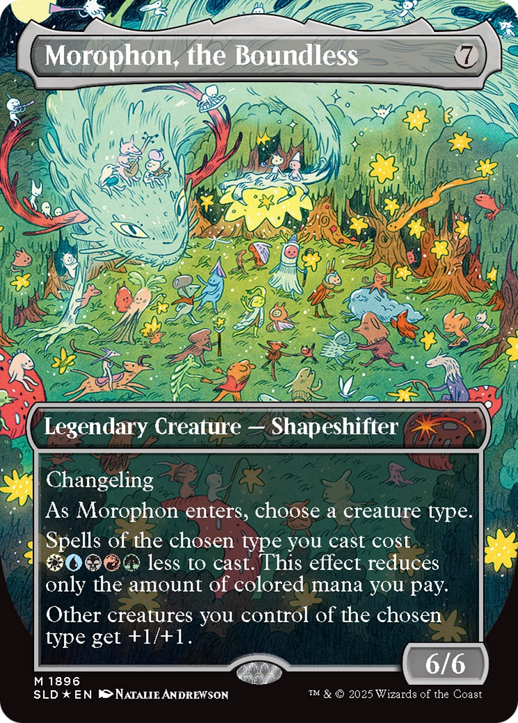Morophon, the Boundless [SLD 1896]  (Borderless) Foil