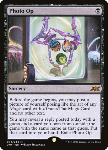 {R} Photo Op [Unfinity][UNF 083]