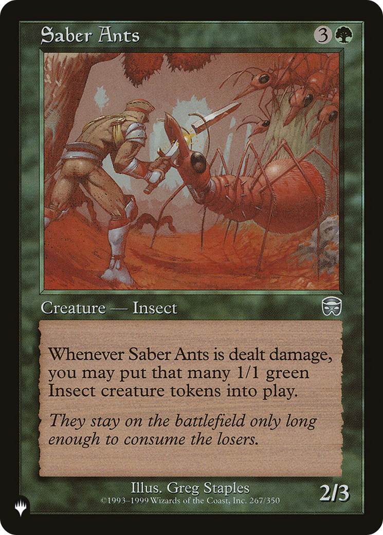 Saber Ants [LIST MMQ-267]