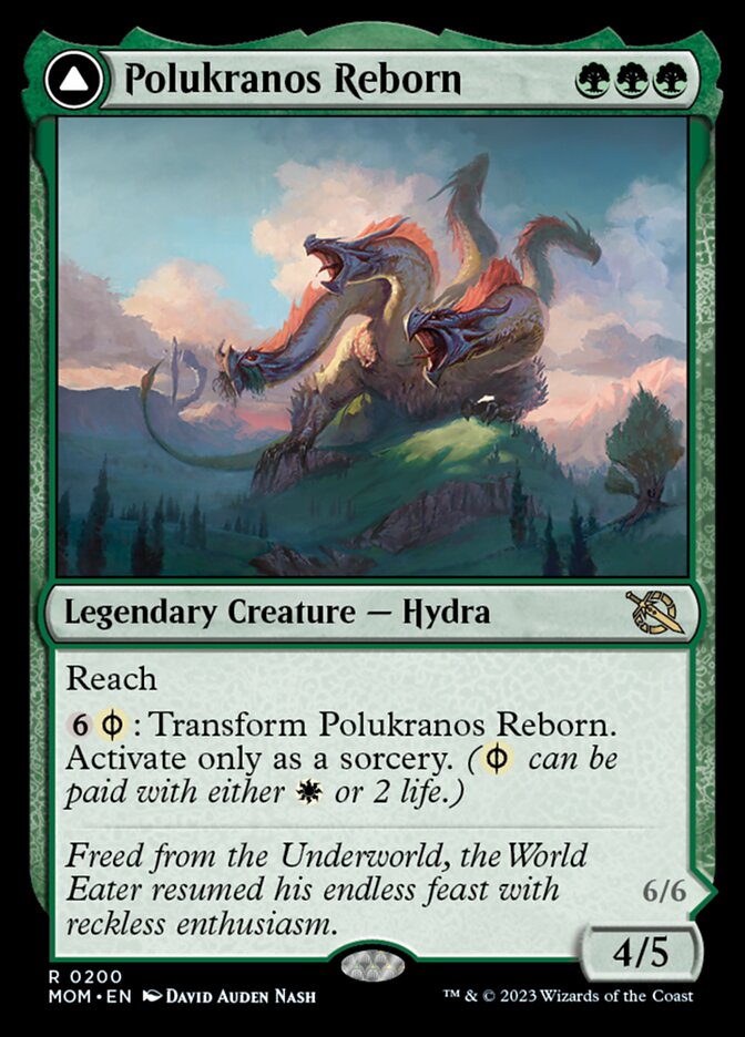 {R} Polukranos Reborn // Polukranos, Engine of Ruin [March of the Machine][MOM 200]