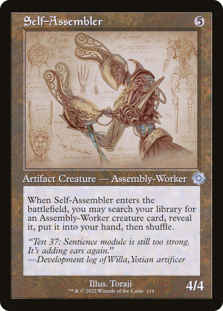 {C} Self-Assembler (Retro Schematic) [The Brothers' War Retro Artifacts][BRR 114]