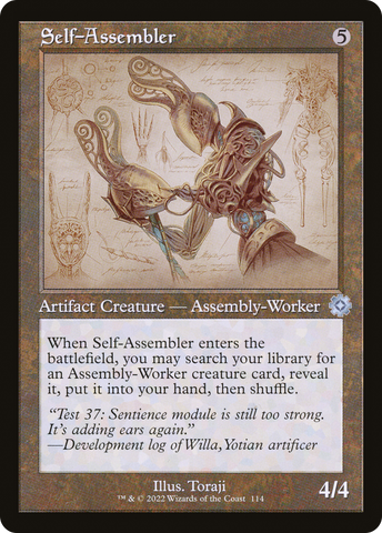 {C} Self-Assembler (Retro Schematic) [The Brothers' War Retro Artifacts][BRR 114]