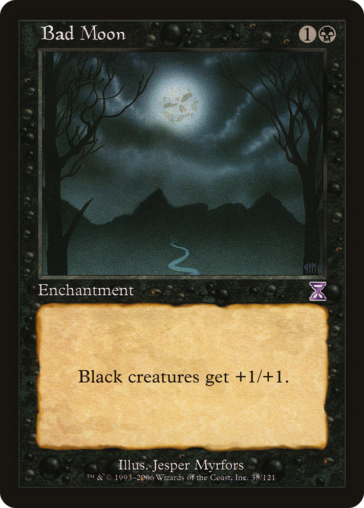 {R} Bad Moon [Time Spiral Timeshifted][TSB 038] - Misty Mountain Games