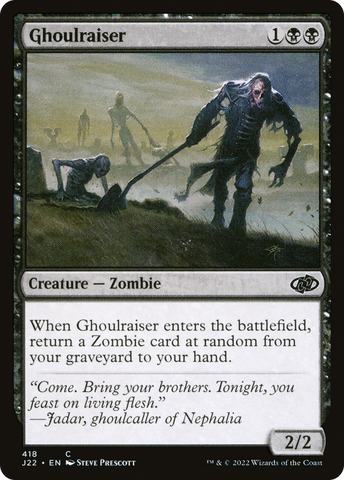 {C} Ghoulraiser [Jumpstart 2022][J22 418]