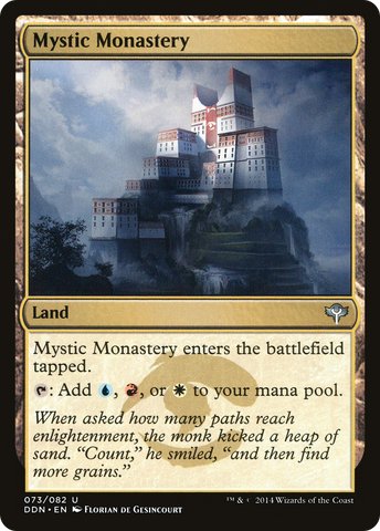 {C} Mystic Monastery [Duel Decks: Speed vs. Cunning][DDN 073]