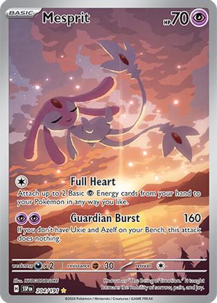 [PKM] Mesprit (204/191) [Scarlet & Violet: Surging Sparks]