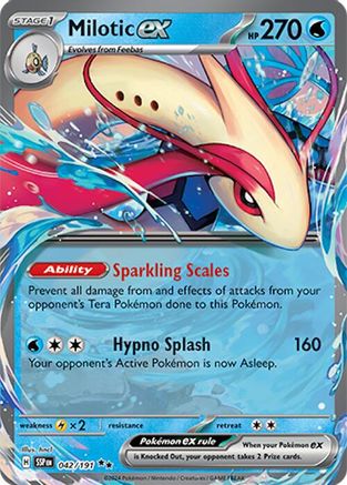 [PKM] Milotic ex (042/191) [Scarlet & Violet: Surging Sparks]