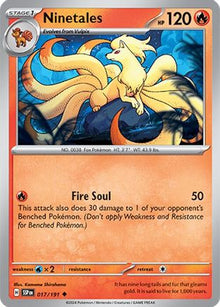 [PKM] Ninetales (017/191) [Scarlet & Violet: Surging Sparks]