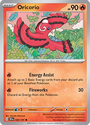 [PKM] Oricorio (026/191) [Scarlet & Violet: Surging Sparks]